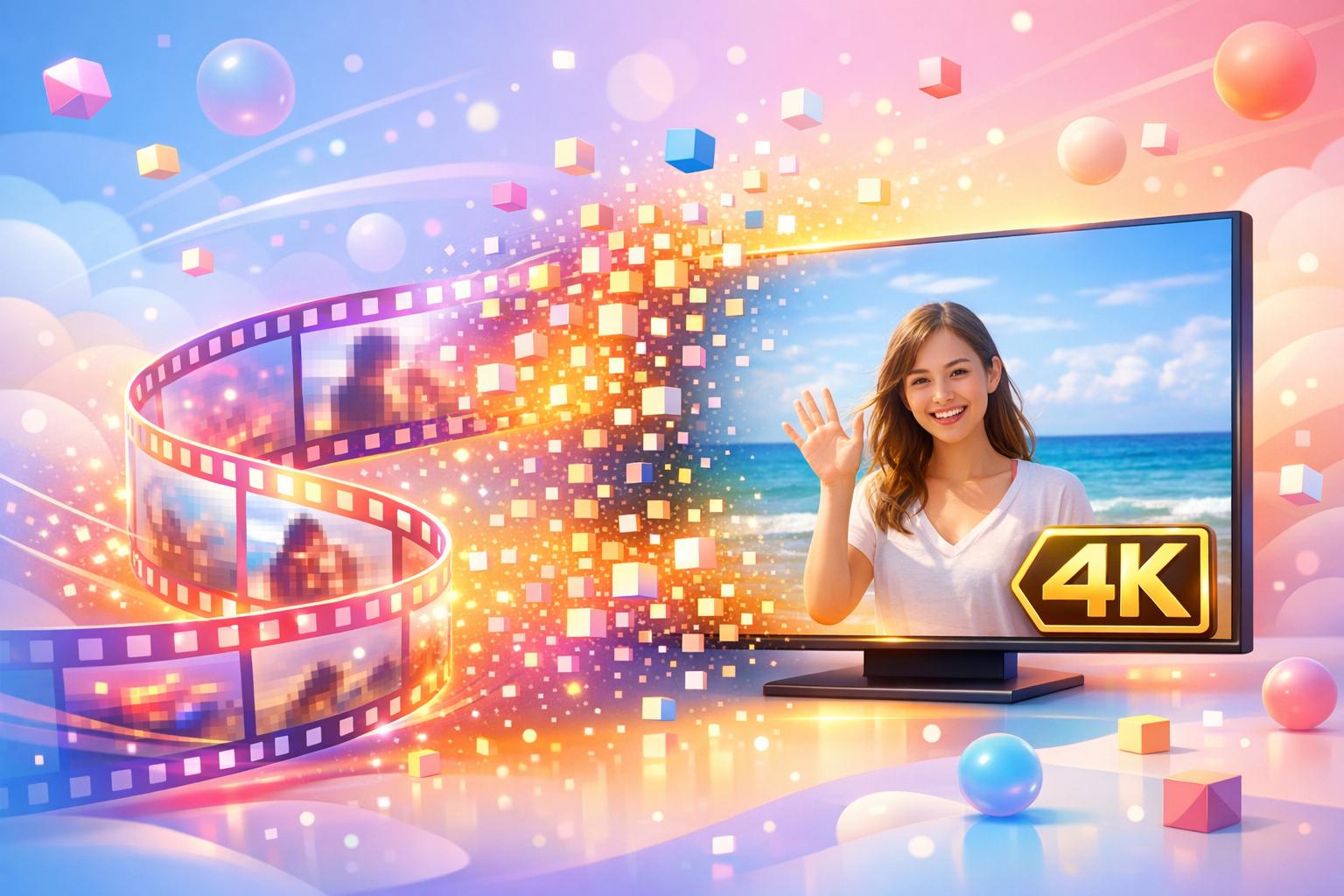 How AI Upscales UGC Videos to 4K