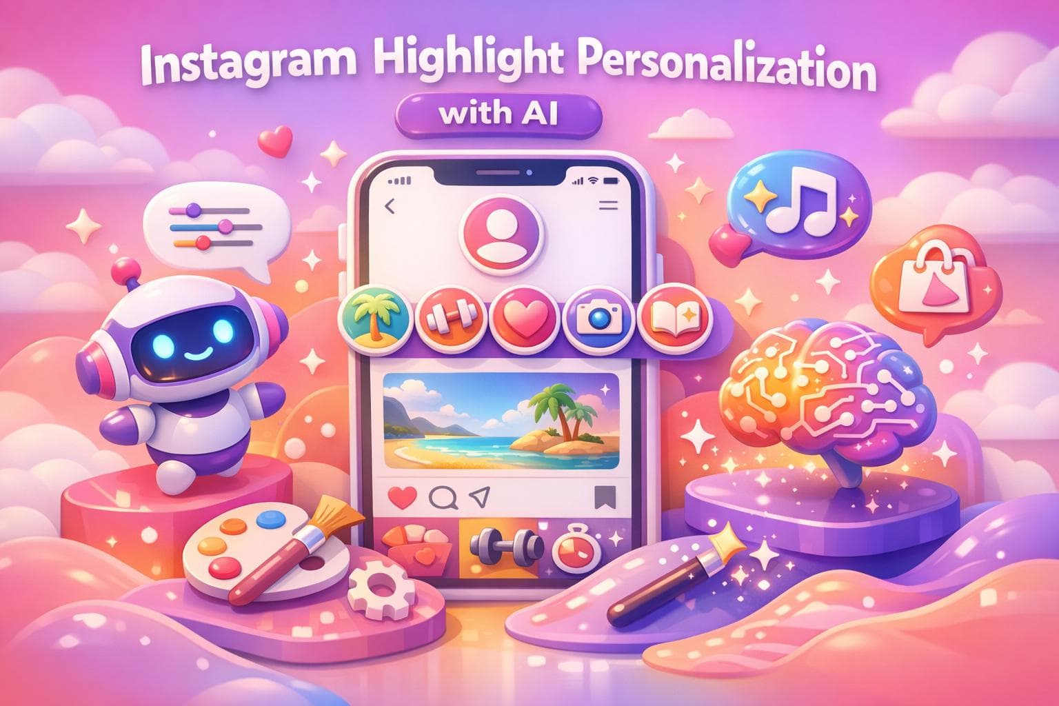Instagram Highlight Personalization with AI