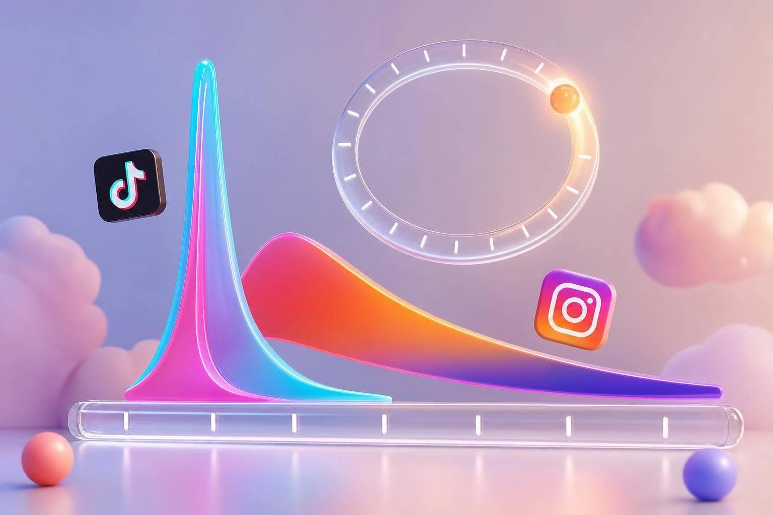 Instagram vs TikTok: Content Lifespan Data 2026