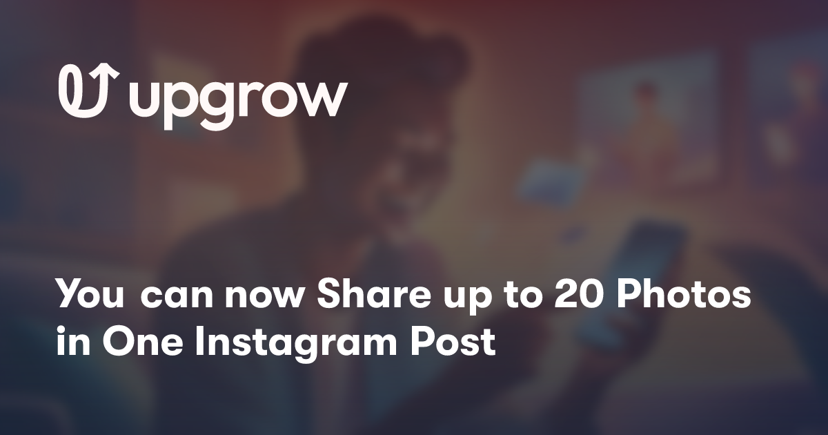 You can now Share up to 20 Photos in One Instagram Post